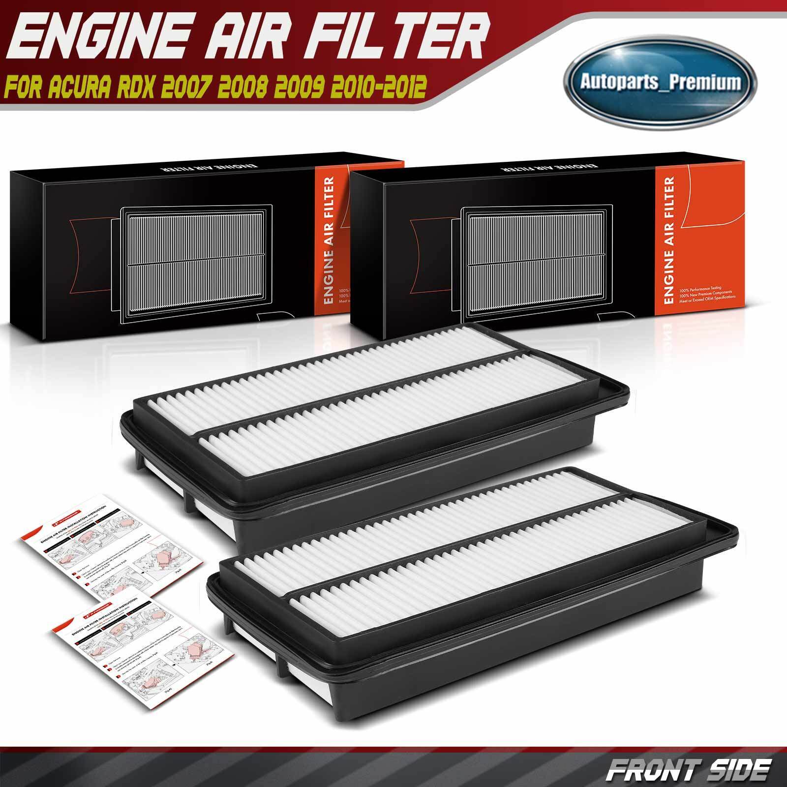 2x Engine Air Filter for Acura RDX 2007 2008 2009 2010-2012 L4 2.3L 17220RWCA00