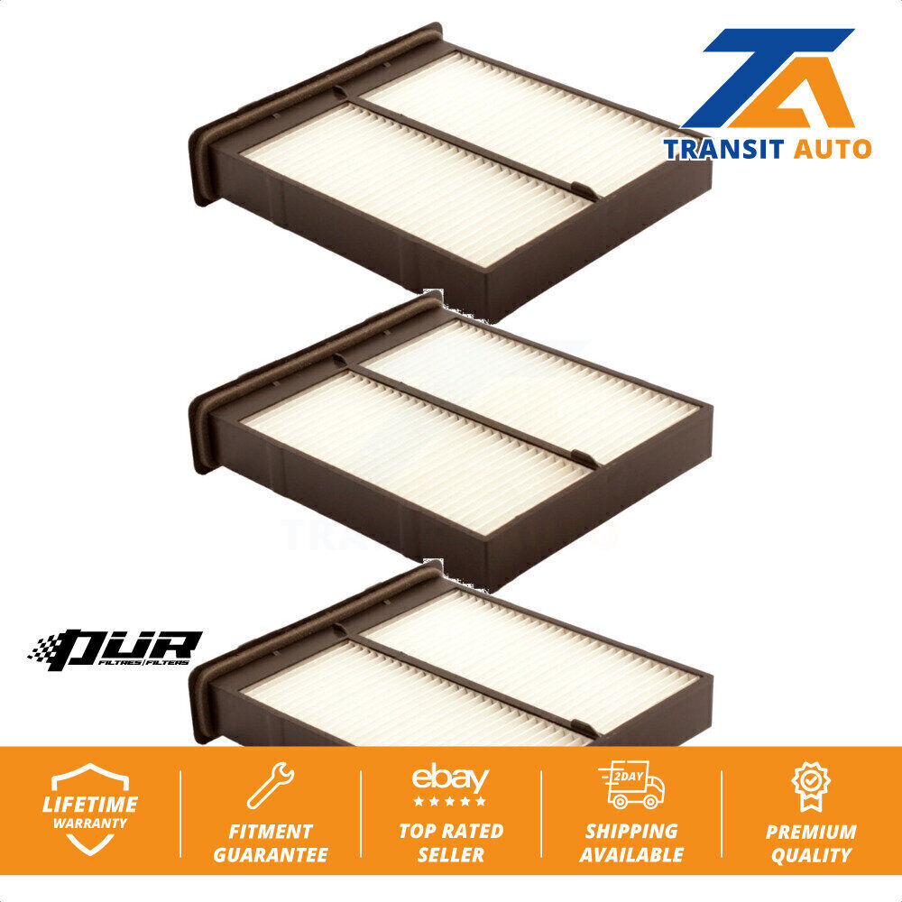 Cabin Air Filter (3 Pack) For Suzuki SX4 Crossover