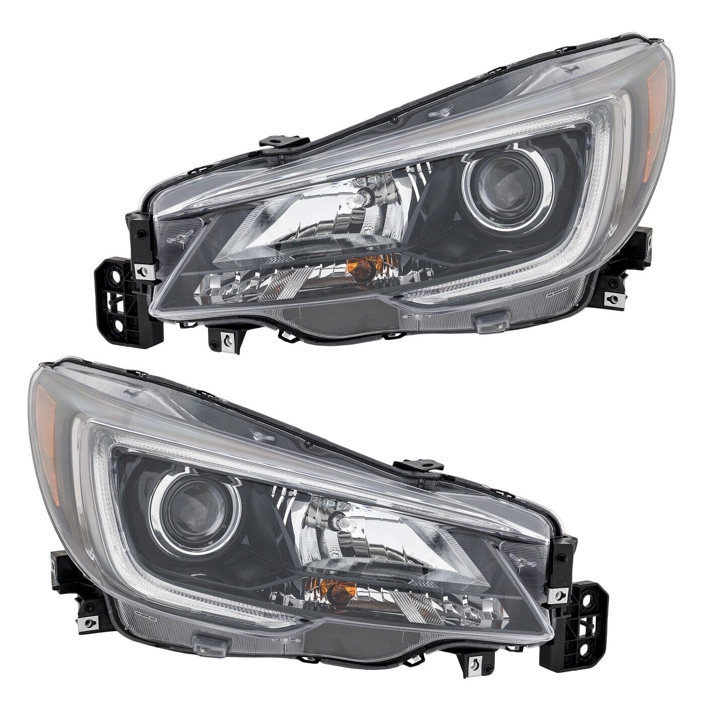 Headlight Set For 2018-2019 Subaru Outback Legacy Driver and Passenger Side