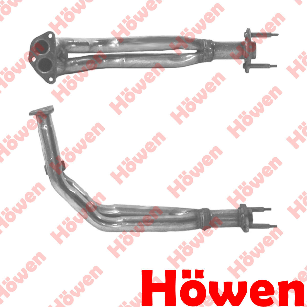 Fits Fiat Uno 1993-1995 1.0 1.1 Exhaust Pipe Euro 2 Front Howen 7772600