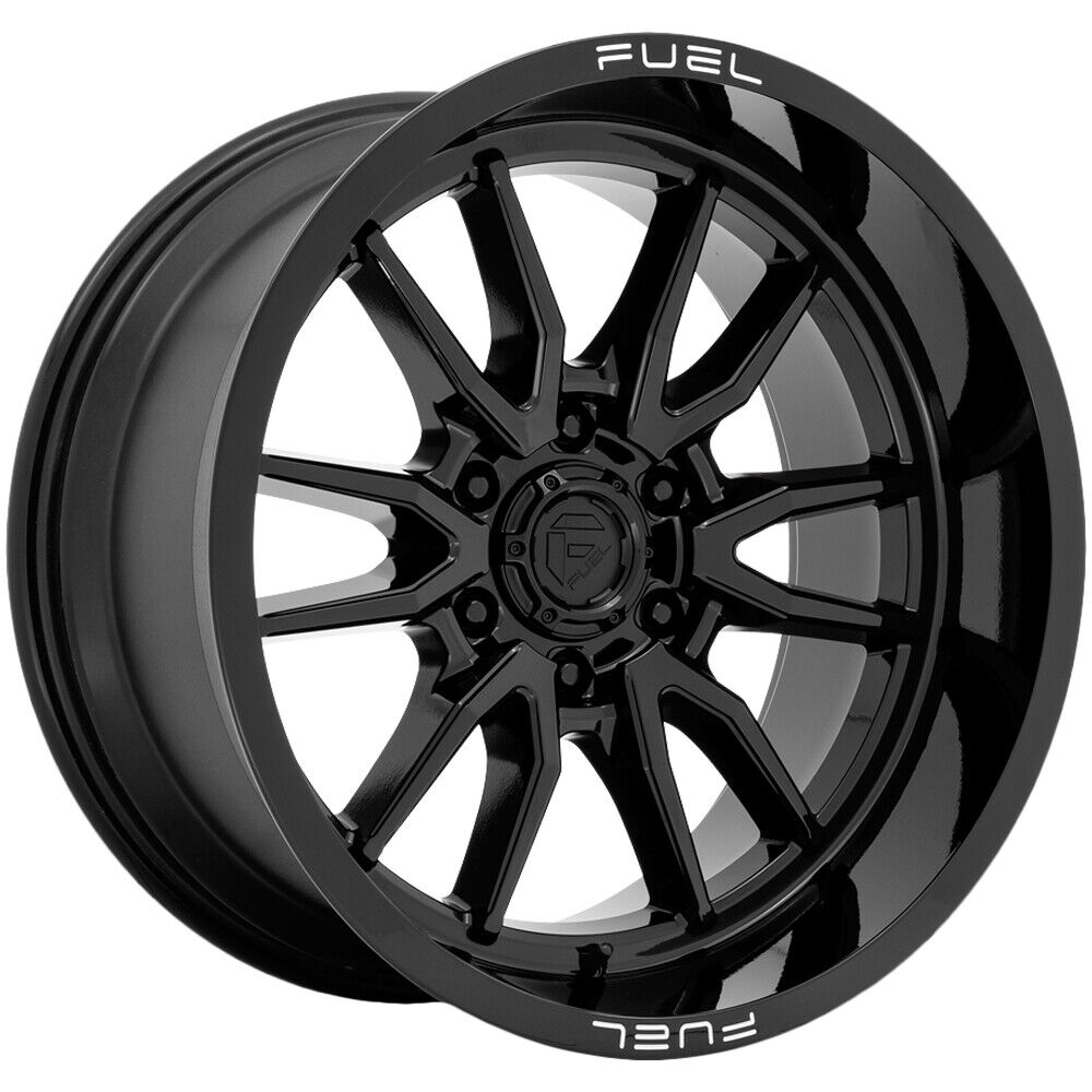 Fuel D760 Clash 18x9 6x135 -12mm Gloss Black Wheel Rim 18\