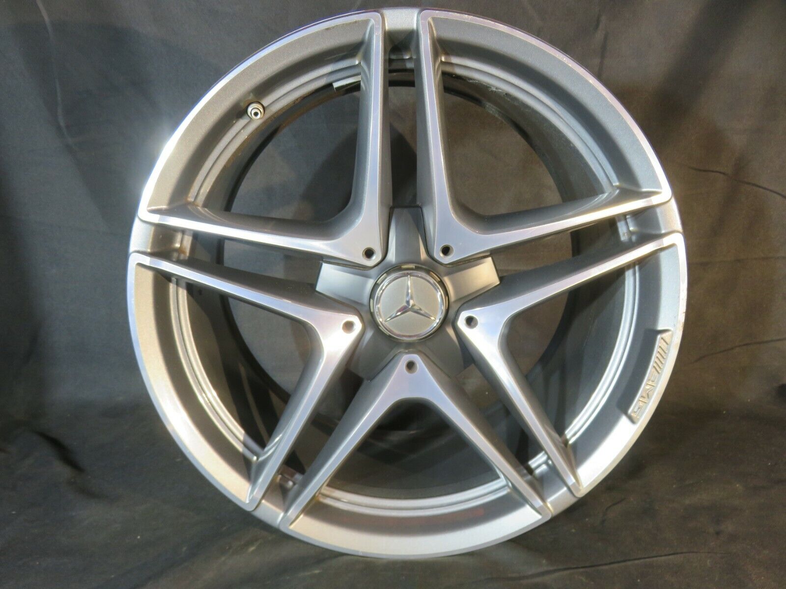  Mercedes C63 AMG s Wheel Rim 19X9-1/2   10  Spoke 2015 A2054012000 Aluminum  