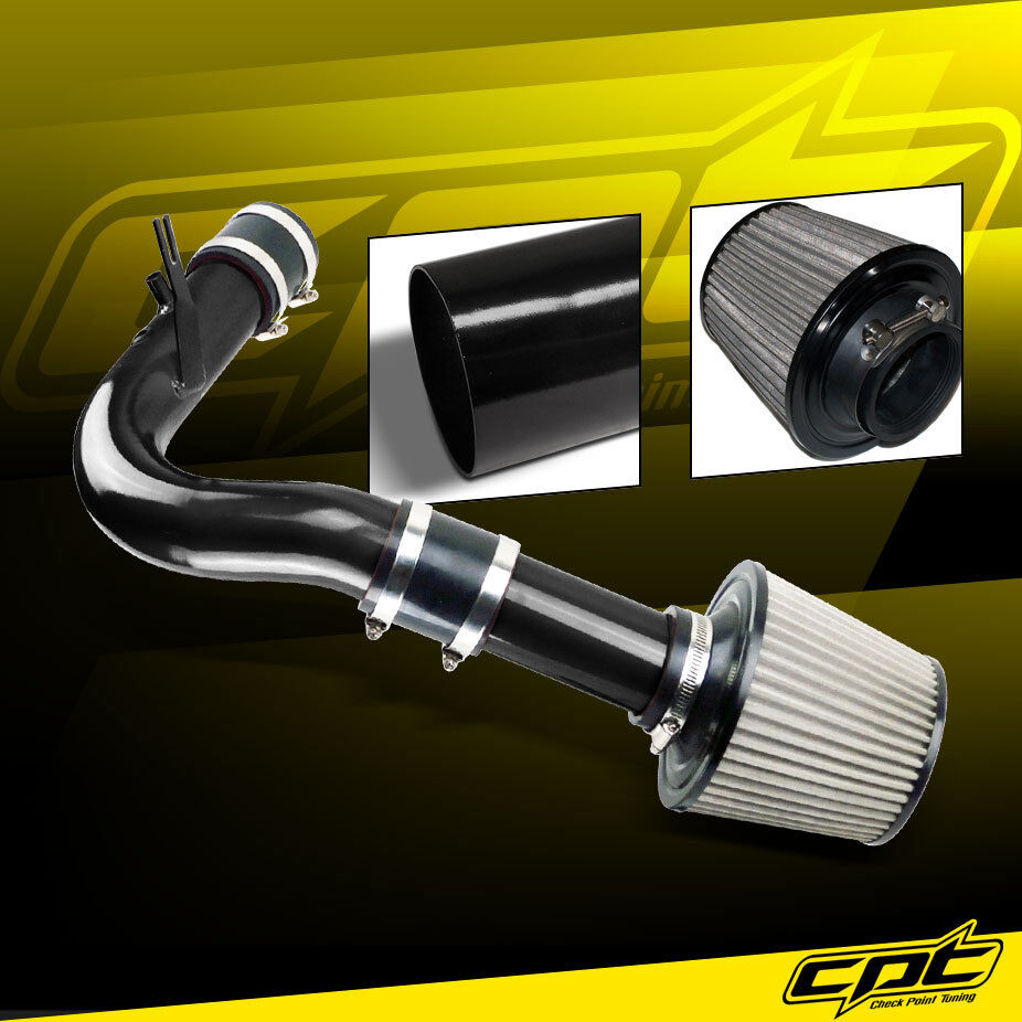 For 00-05 Dodge Neon SOHC 2.0L 4cyl Black Cold Air Intake + Stainless Filter