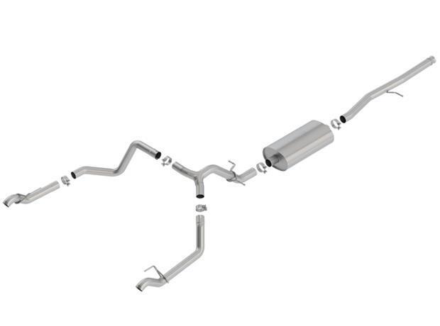 Borla 140767 Exhaust System Touring Cat-Back Single In Dual Out Stainless