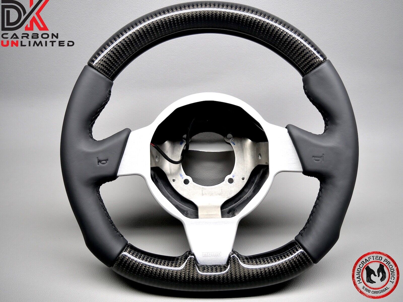 2013 Lotus Series 3 Exige Elise No Ring Black Stitch Napa Carbon Steering Wheel