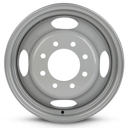 New Wheel For 1988-2000 GMC 3500 16 Inch 16x6” Painted Grey Steel Rim