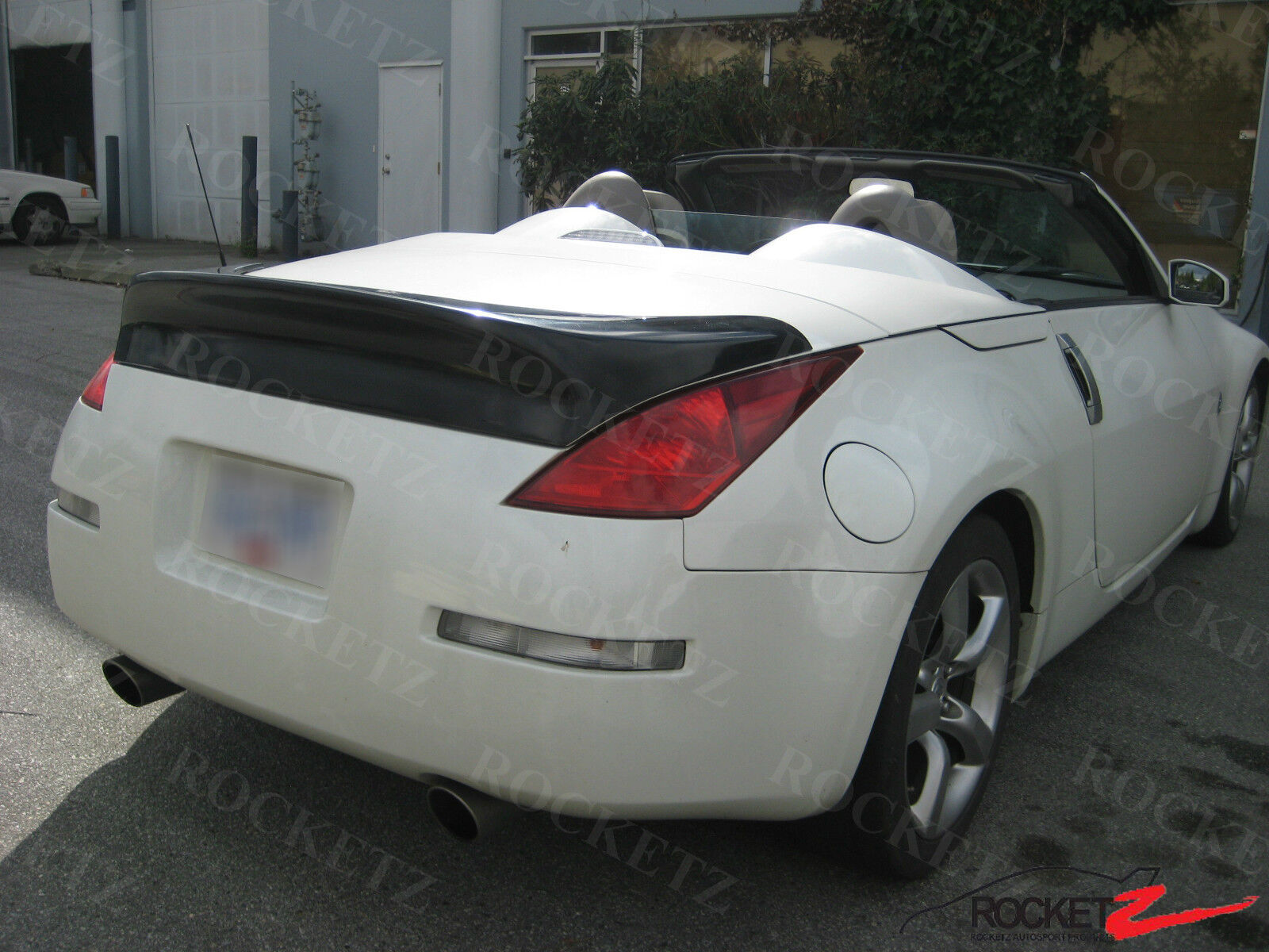 03-09 350z Z33 ING Style Trunk Spoiler Wing USA CANADA Fits:Roadster/Convertible