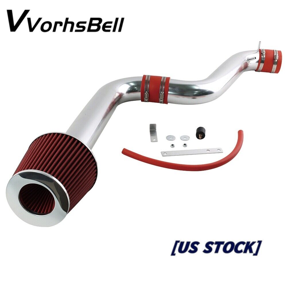 Red for 1994-2002 Honda Accord 2.2L 2.3L L4 Cold Air Intake System Kit + Filter