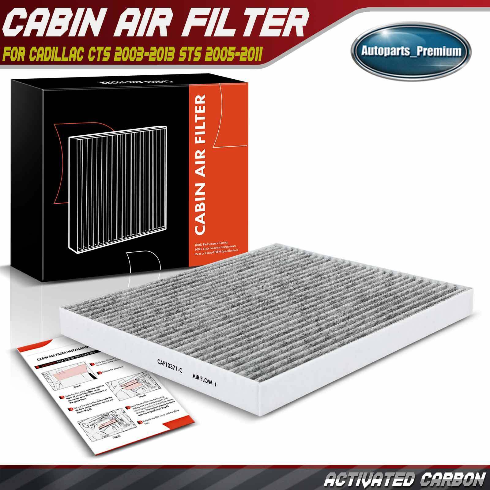 New Activated Carbon Cabin Air Filter for Cadillac CTS SRX STS 25740404 19130403