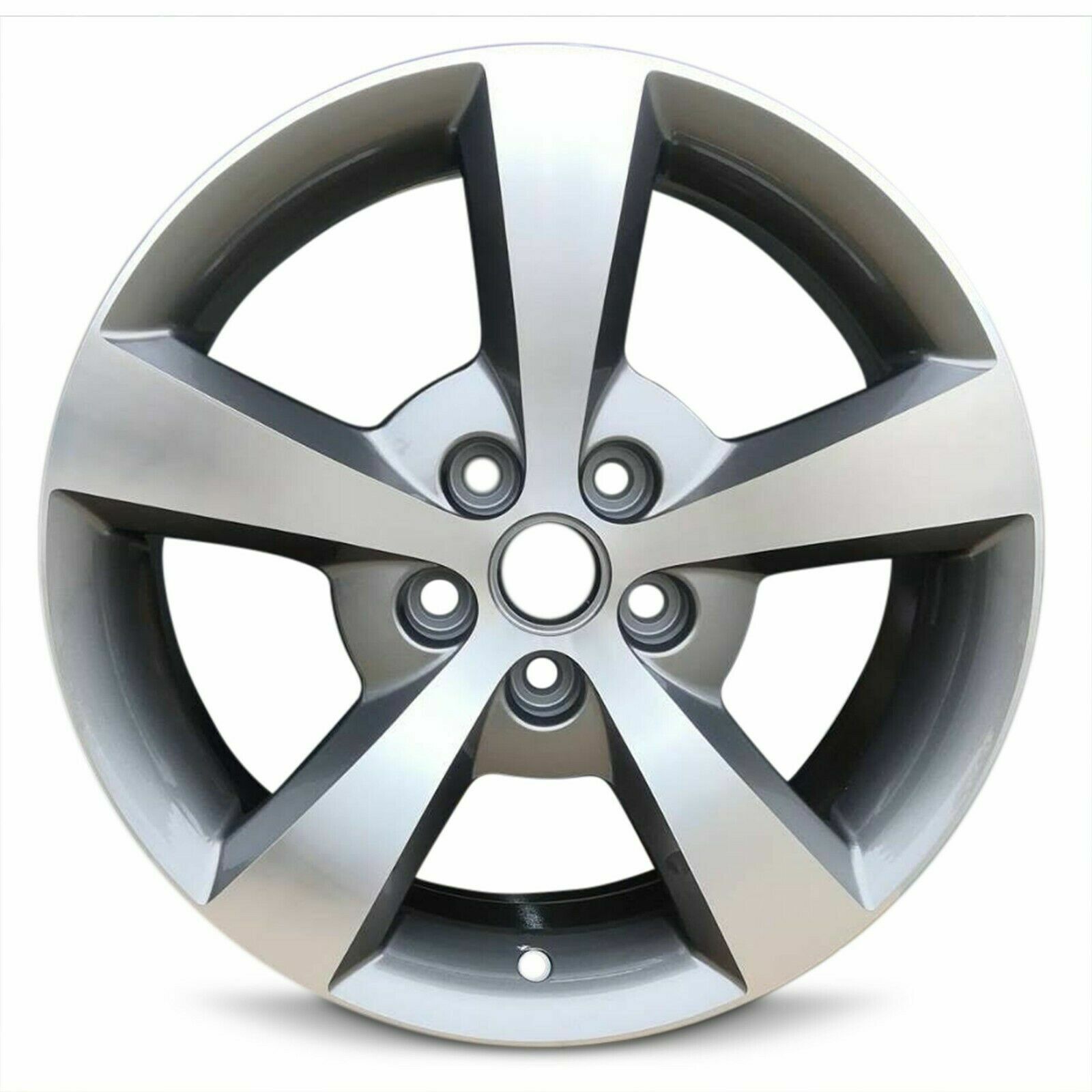 Wheel for 2006-2012 Chevy Malibu 17x7 Inch New Aluminum Rim 5 Lug 110mm Silver