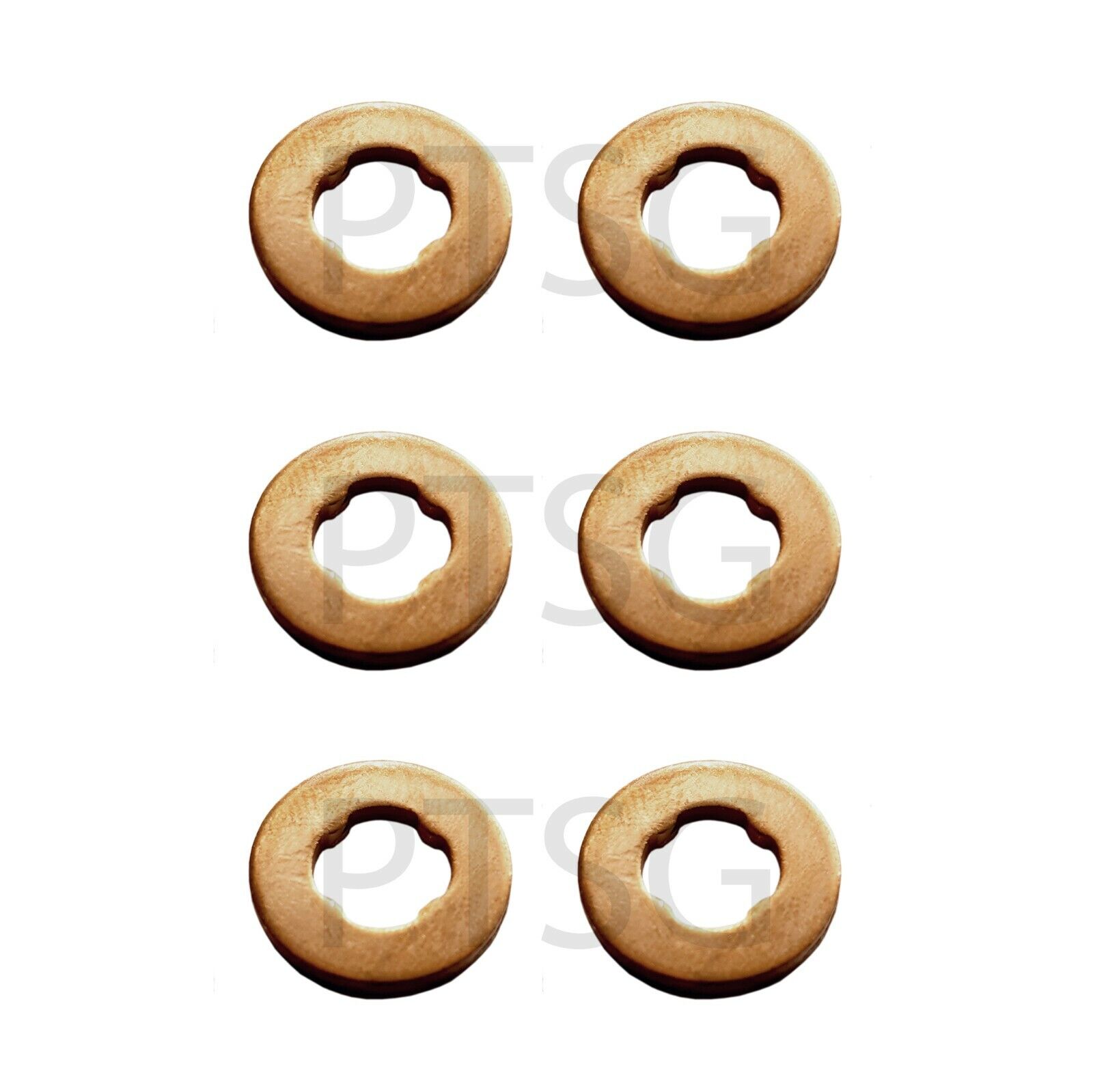 BMW Series 5 (F10) 530d and 530d xDrive Diesel Injector copper washers set x 6