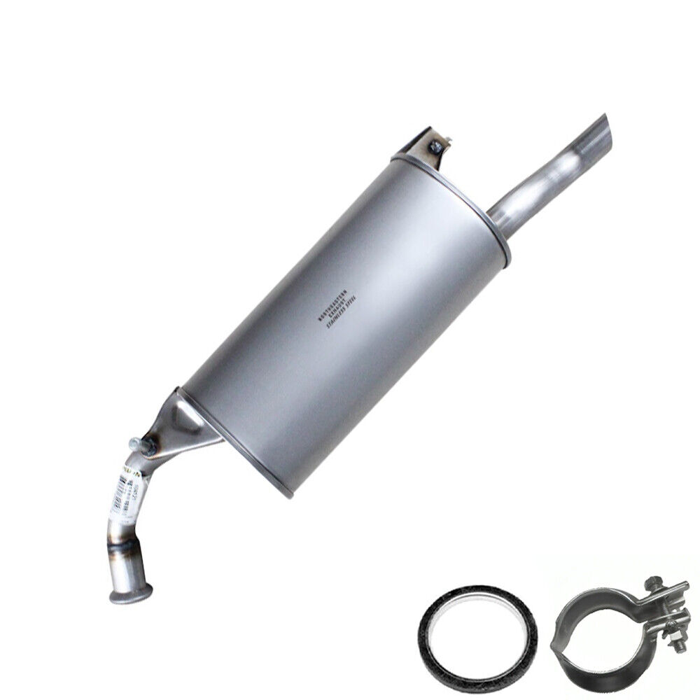 Stainless Steel Rear Muffler Exhaust fits: 2004 - 2006 Scion XB 1.5L