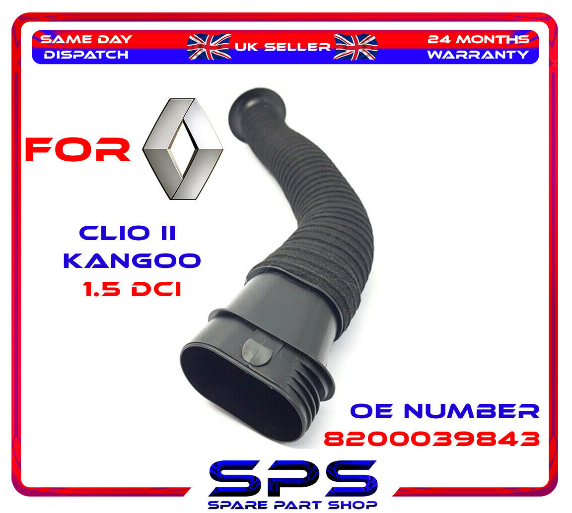 Intake Hose Air Filter For Renault Clio Mk2 Kangoo Only 1.5 Dci 8200039843