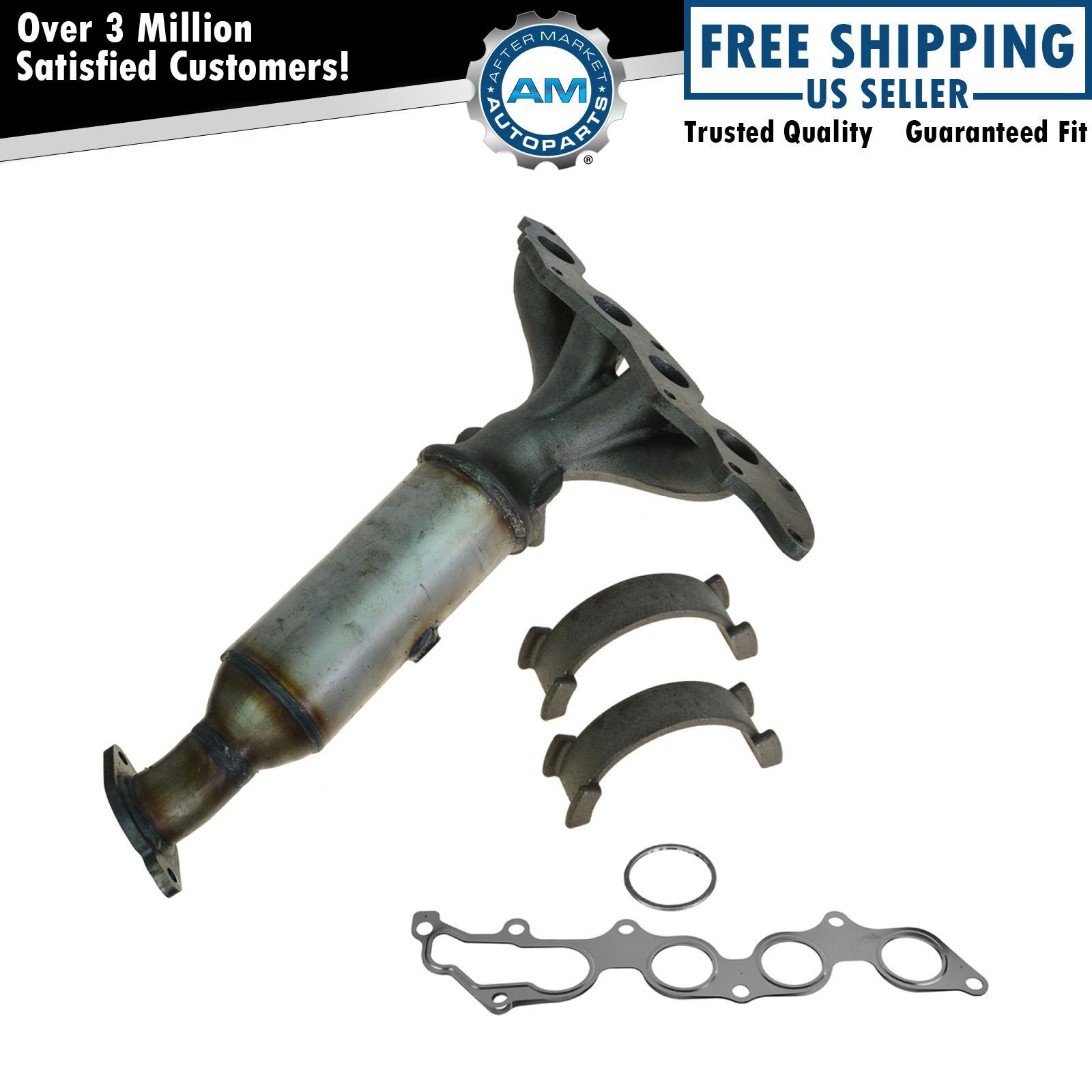 Exhaust Manifold Catalytic Converter for Fusion Milan 2.3L Federal Emissions