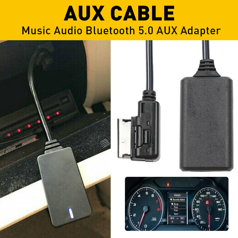 Bluetooth USB AUX Audio Cable Adapter Wireless Module For Audi A4 A5 A6 A8 Q7