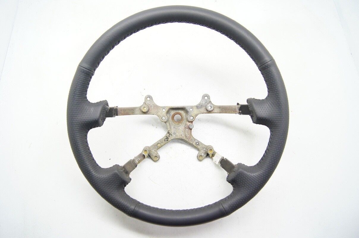 Toyota Camry 1997-2001 Steering Wheel Shadow Grey Leather w/Dimples w/o Controls