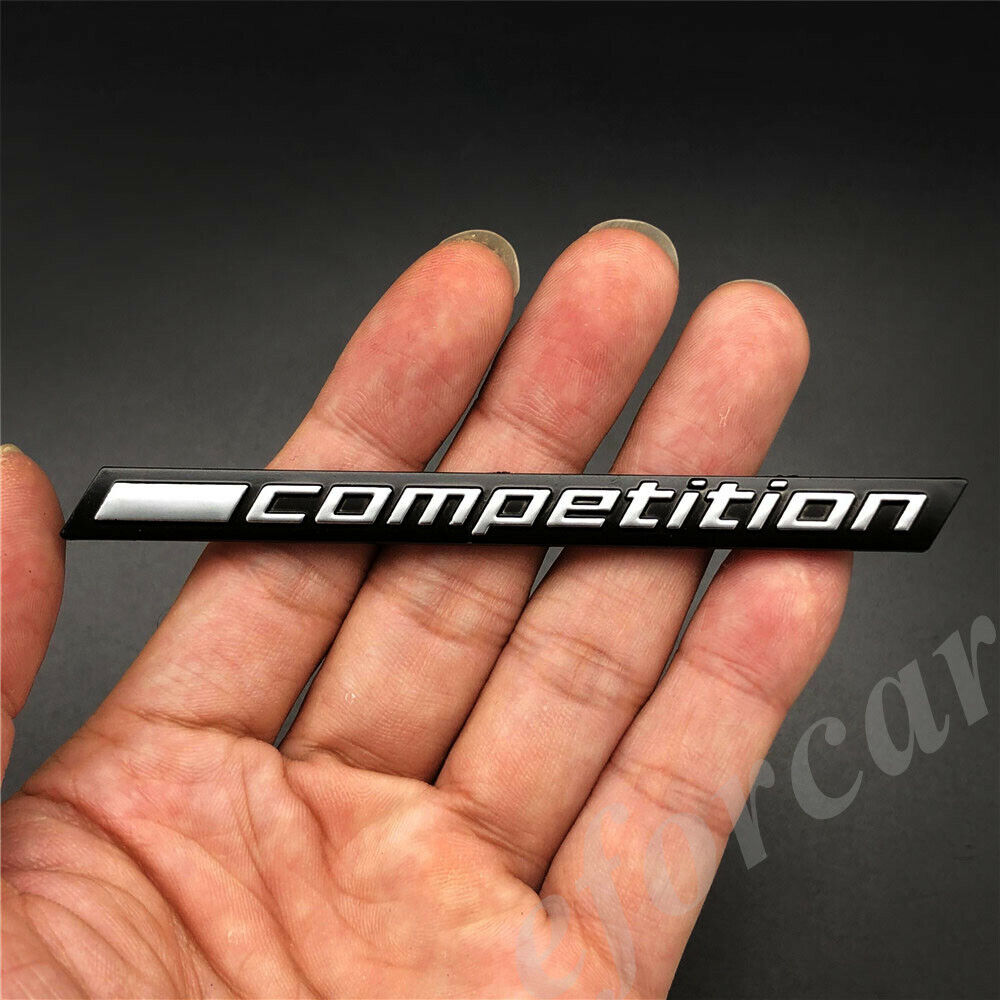 Metal Competition Car Trunk Rear Emblem Badge Decal Sticker M series