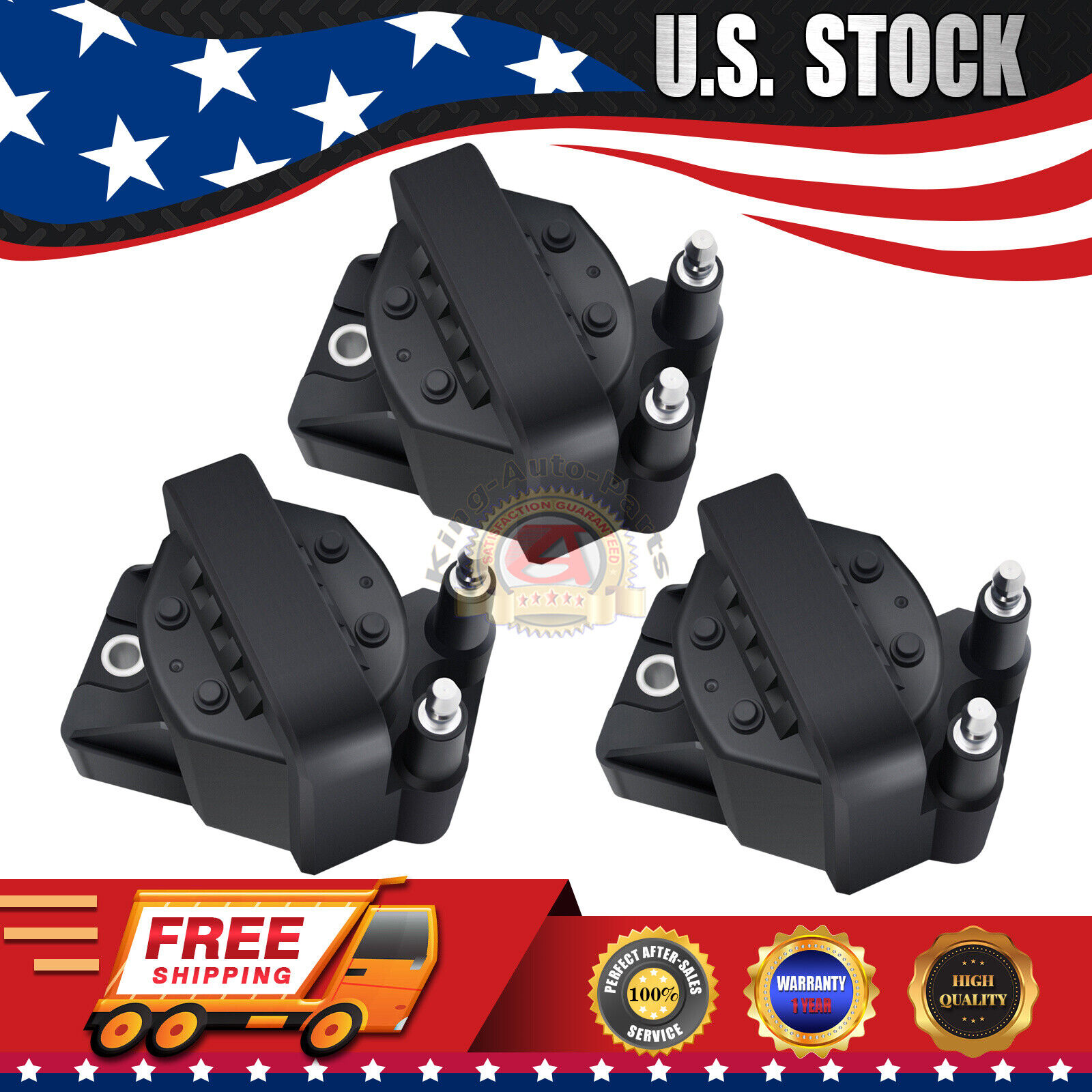 Set of 3 Ignition Coil for Buick Cadillac Chevrolet Camaro Pontiac 95-02 DR39