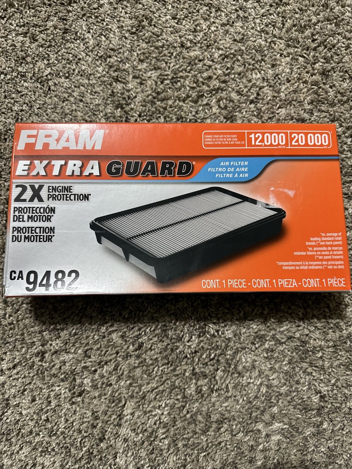 FRAM Extra Guard Air Filter CA9482