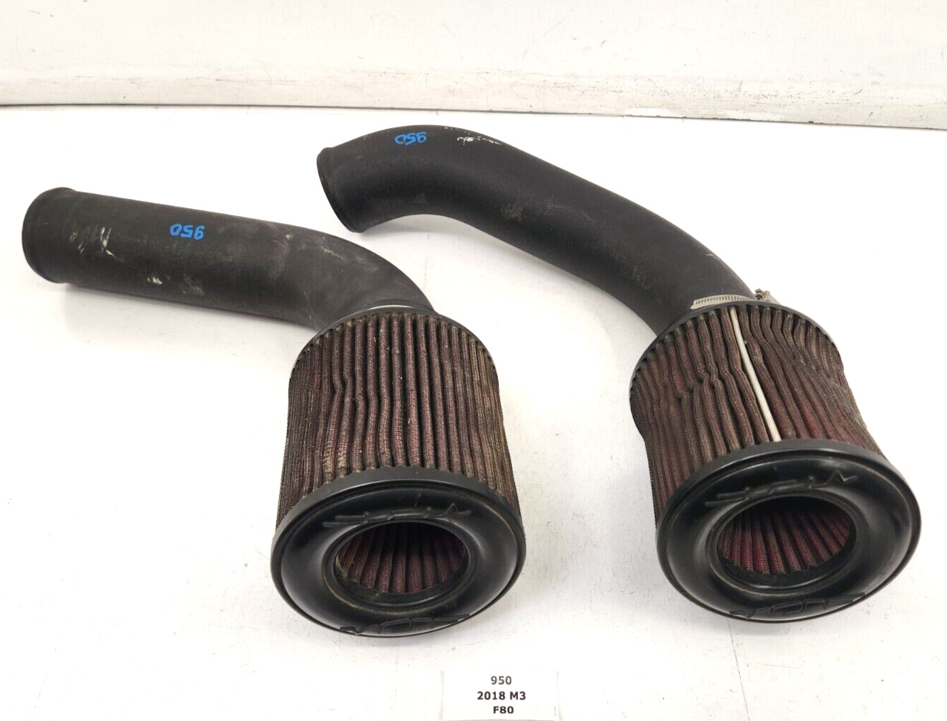 ✅ FOR 15-18 BMW F80 F82 M3 M4 S55 Air Intake Tubes w/ Filters VRSF SET