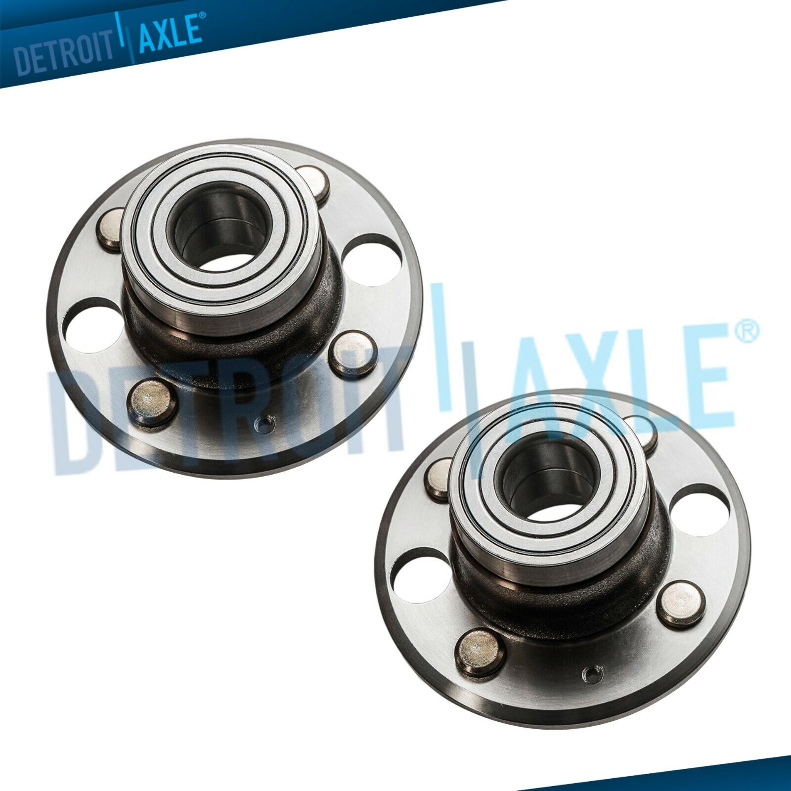 REAR Complete Wheel Hub and Bearings for Honda Civic Del Sol Disc Brakes Non ABS