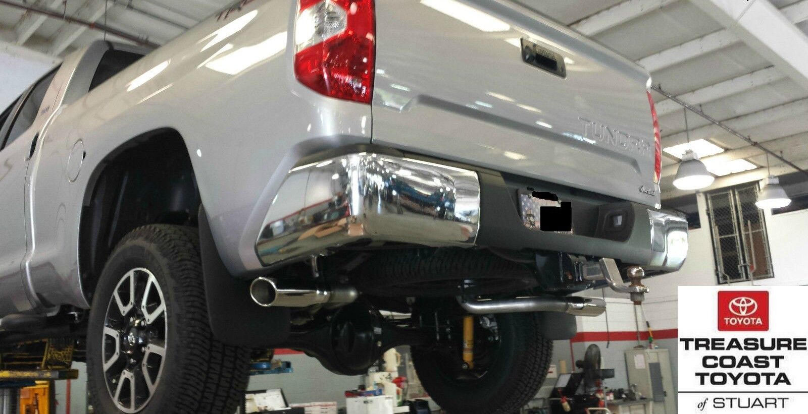 NEW OEM TOYOTA TUNDRA TRD PERFOMANCE DUAL EXHAUST SYSTEM & TRD TAILPIPE KIT  
