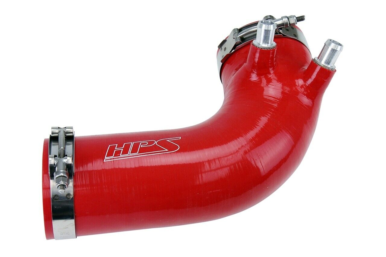 HPS Red Silicone Post MAF Air Intake Hose Kit For Lexus 16-20 GSF/15+ RCF 5.0 V8