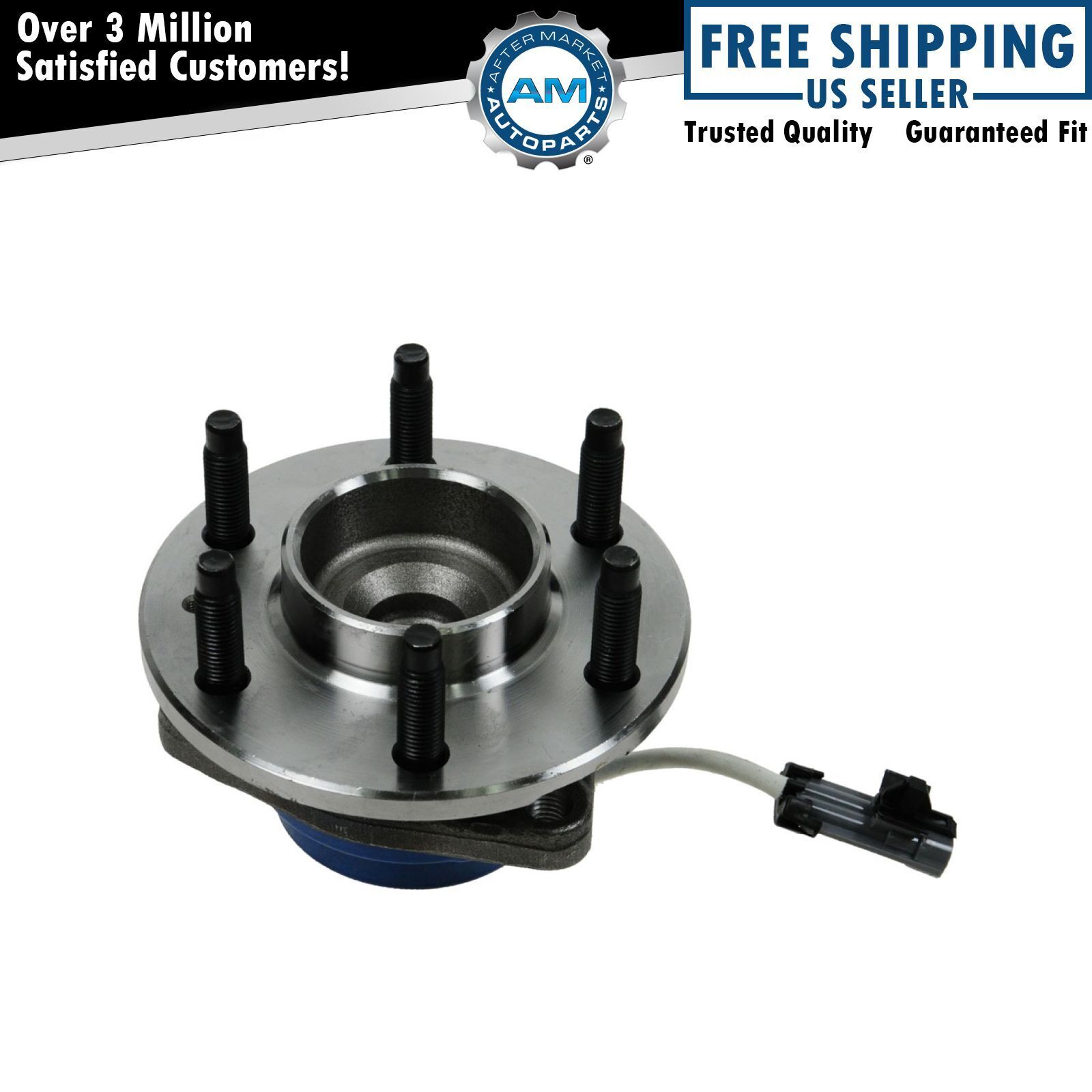 Complete Driver or Passenger Wheel Hub and Bearing Assembly w/ ABS
