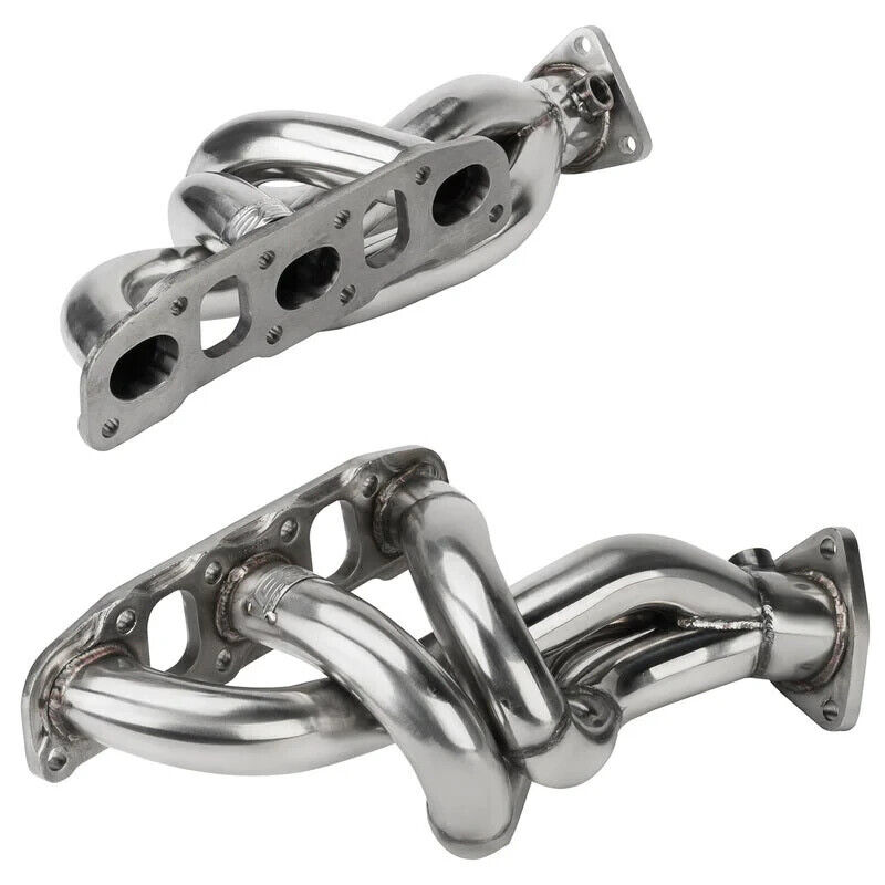 DC Sports Stainless Steel Polished Headers Set for VQ35DE 350Z / G35 New
