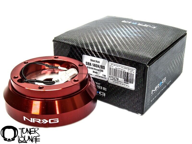 NRG Red Steering Wheel SHORT HUB ADAPTER FOR NISSAN S13 S14 300ZX