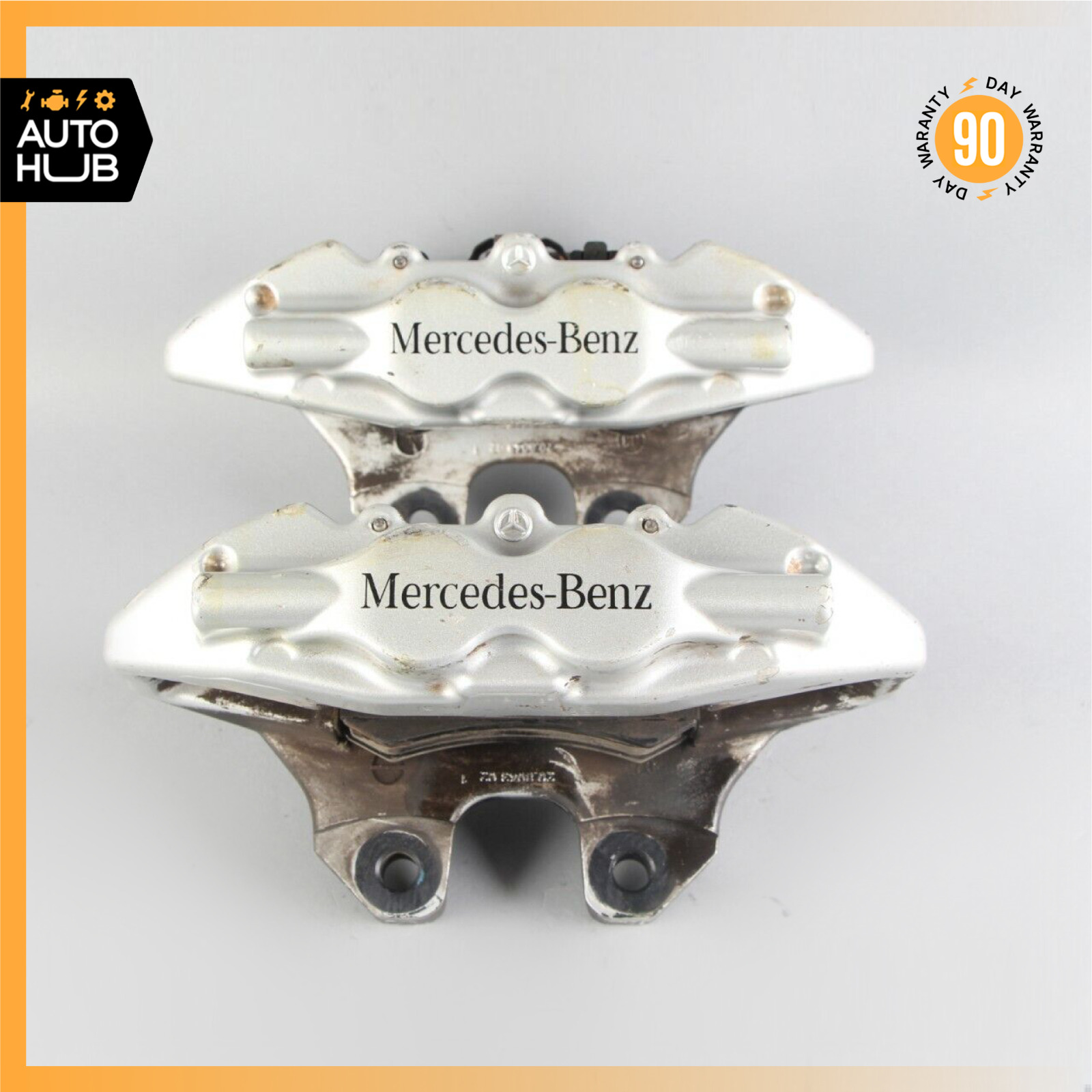 Mercedes W220 S55 CL65 AMG Rear Left and Right Brake Caliper Calipers Set OEM