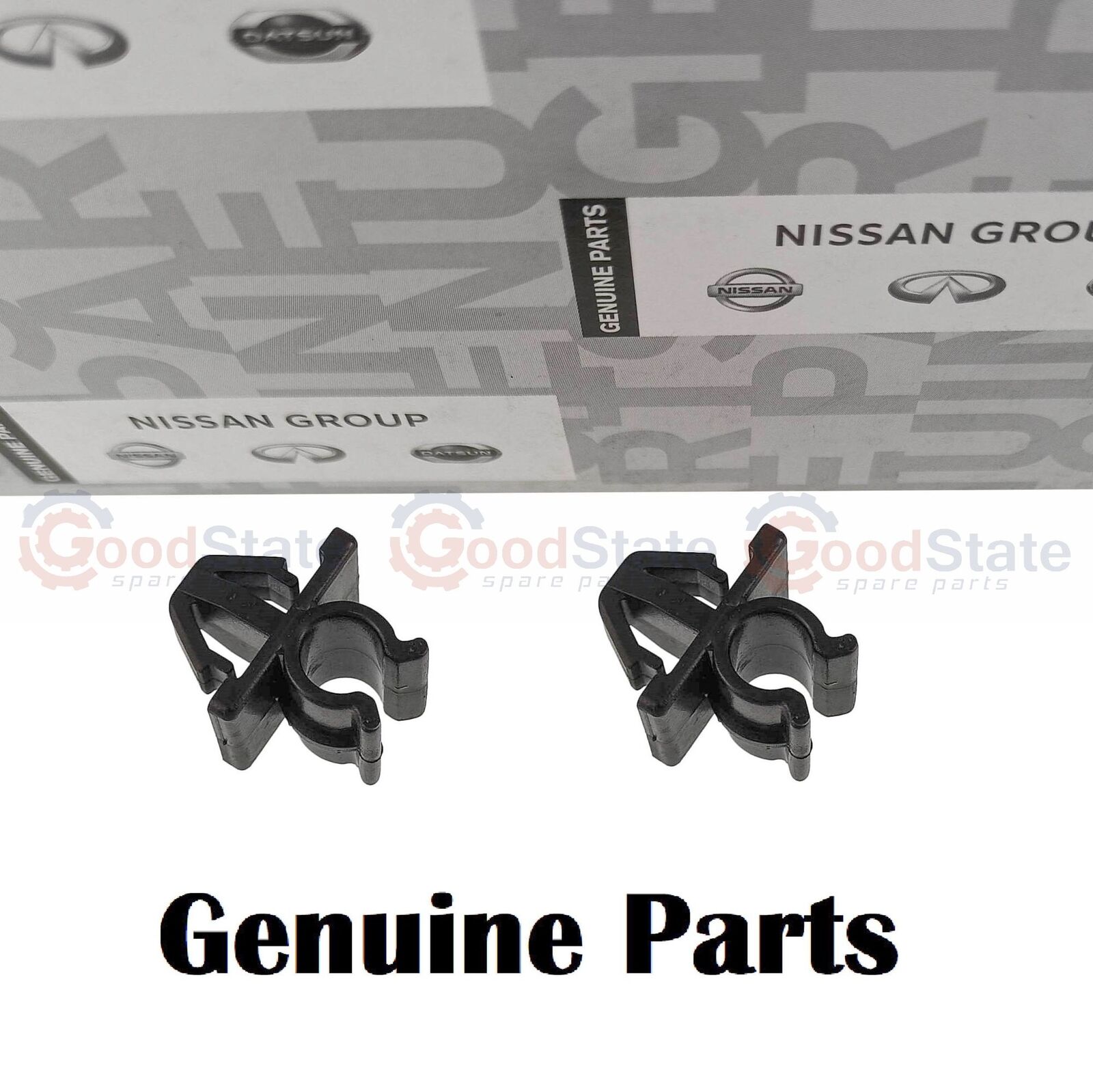 GENUINE Nissan Pulsar N15 Rear Parcel Shelf Clip Clamp Holder x2