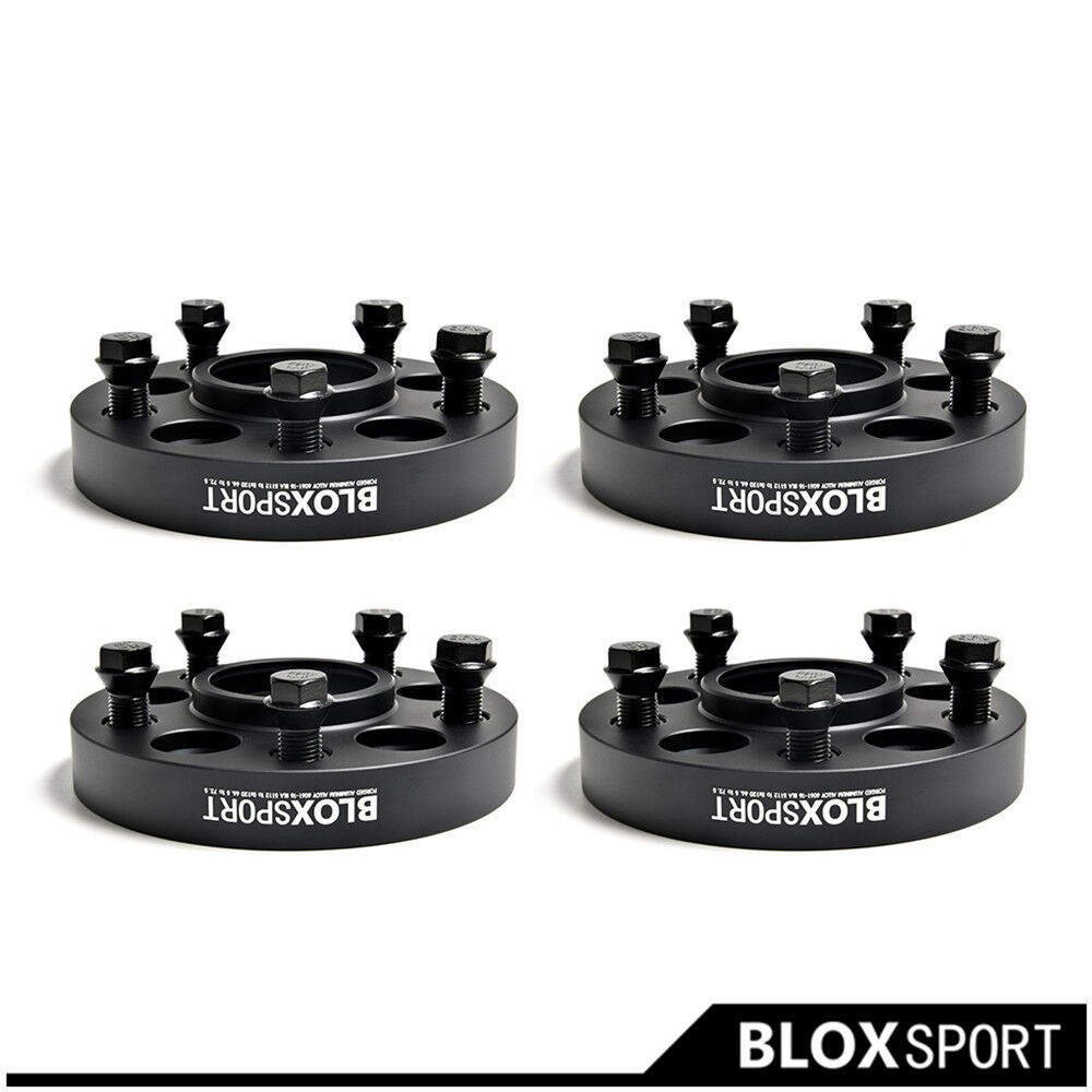 4x 1inch 25mm Wheel Spacer For Mercedes Benz AMG GTS PCD5x112-5x120 CB66.5- 72.5