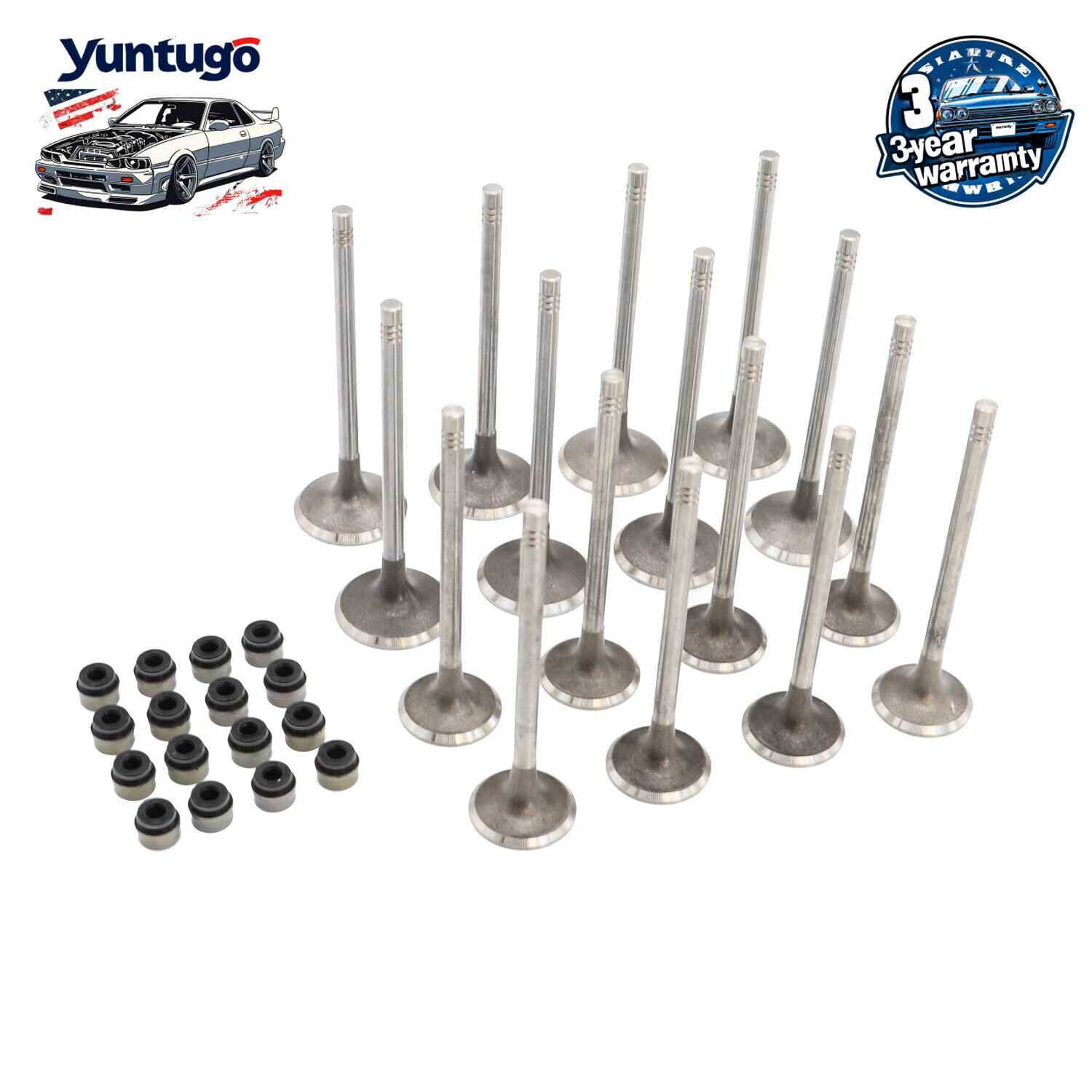 1 Set Engine Intake and Exhaust Valves Kit for Audi A3 A5 TT Q3 Q5 06D109611T