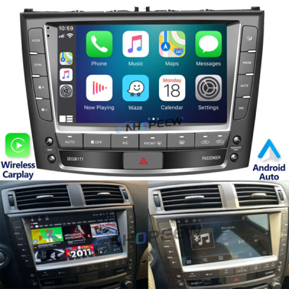 For Lexus IS IS250 IS300 IS350 32GB Android 13 Car Stereo Radio GPS NAVI Carplay