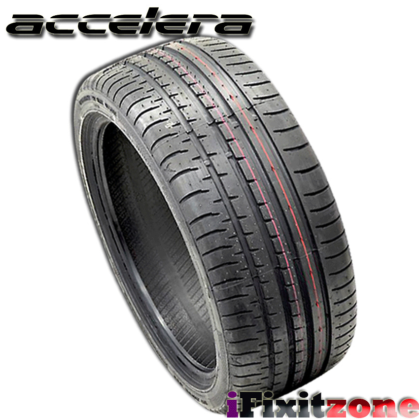 1 Accelera PHI Tires 225/30ZR20 85Y 300AAA Ultra High Performance 225/30/ New
