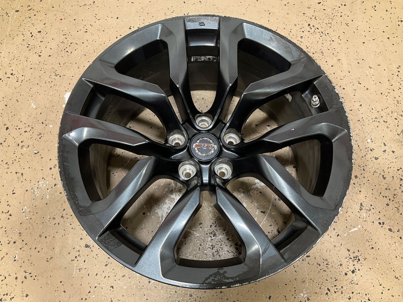 15-20 Nissan 370Z Roadster 18X9 OEM 10 Spoke Wheel W/ Center Cap (NO Tire)