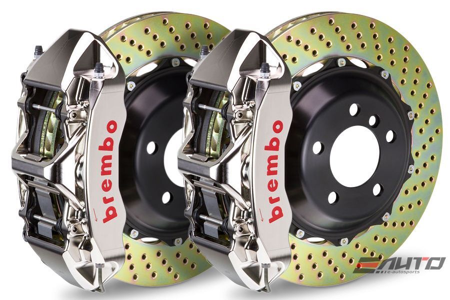 Brembo Front GT Brake 6pot Caliper GT-R 380x32 Drill Disc IS-F ISF 08-13 USE20