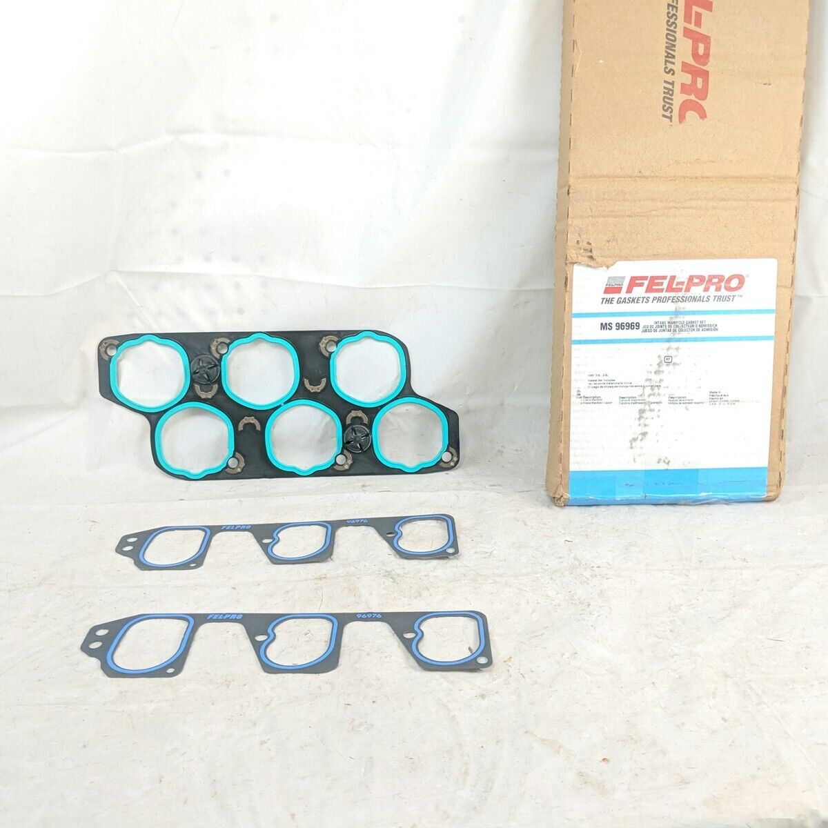 FelPro MS96969 Fits Lacrosse Aura Intake Manifold Gasket Set Replaces 12615629