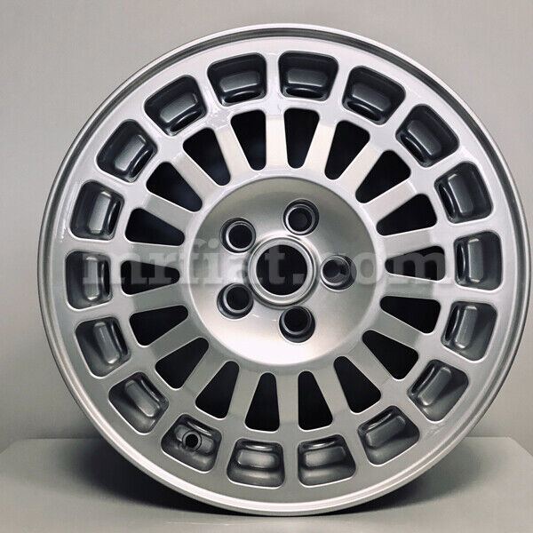 Lancia Delta Montecarlo HF Integrale 7 x 15 5x98 Silver Replica Wheel New