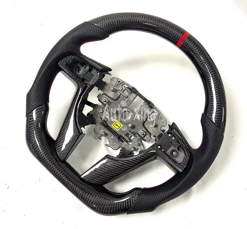 Real Carbon Fiber Flat Sport Perforated Steering Wheel  for  Pontiac G8 GT 2008+