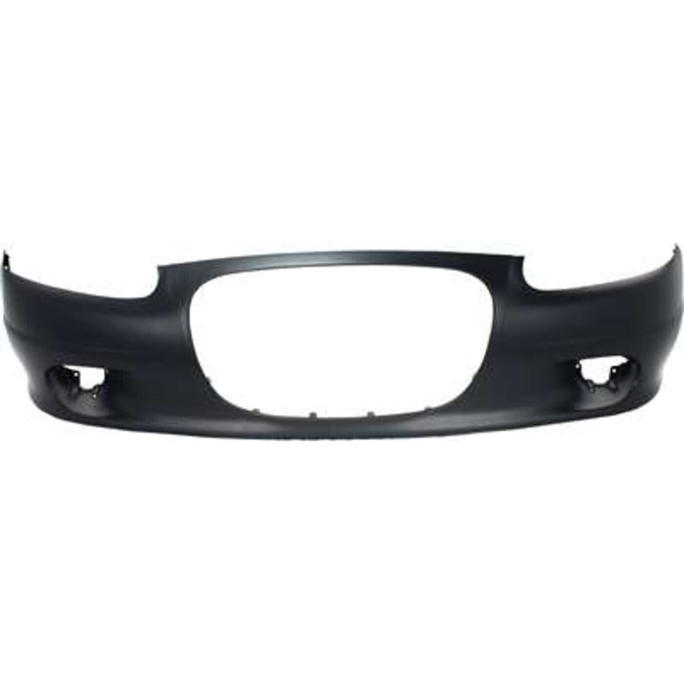 Bumper Cover For 2002-2004 Chrysler Concorde Front Plastic With Fog Light Holes