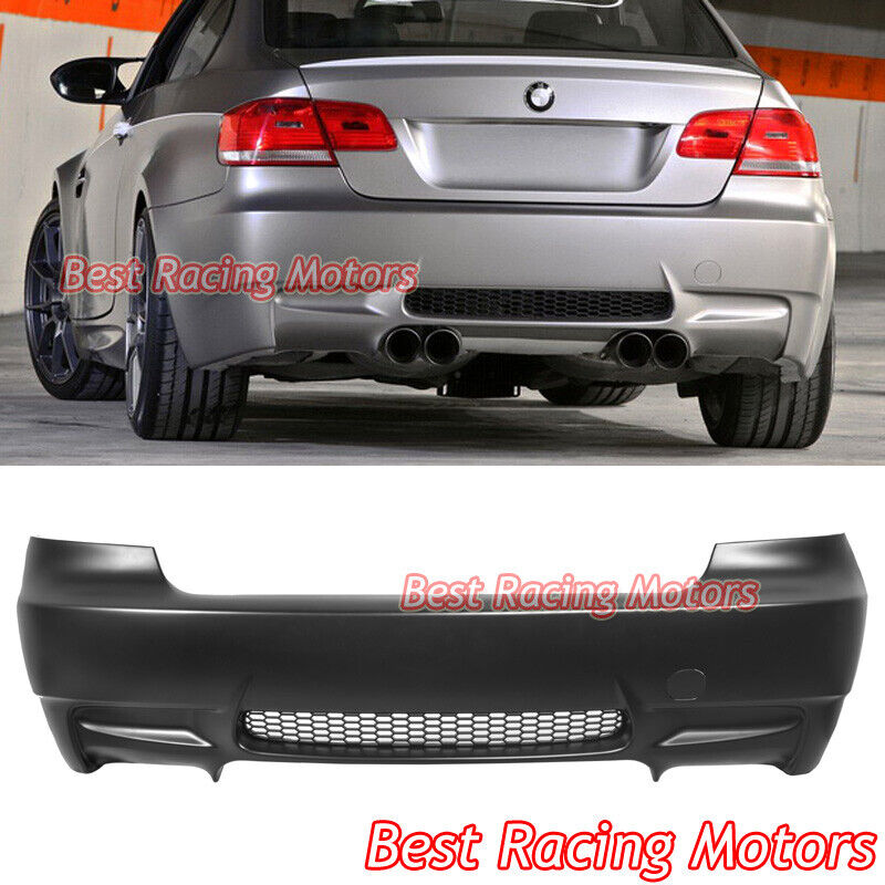 For 2007-2013 BMW E92 E93 2dr M3 Style Rear Bumper Cover (PP) [Dual Exhaust]