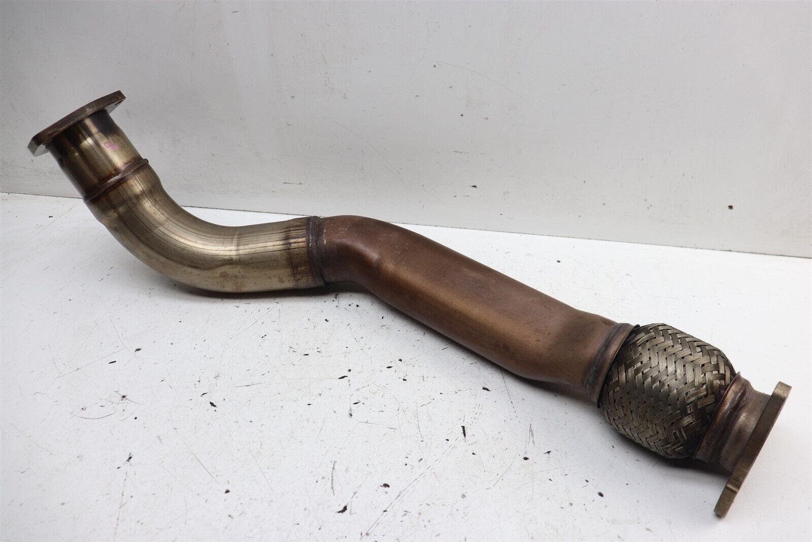 Bentley Continental GT Coupe 2004 W12 Exhaust Front Pipe LHS 3W0254300A J213