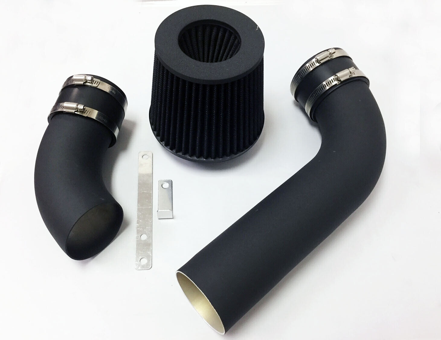 All BLACK COATED Cold Air Intake Kit & Filter Set For 2010-2011 Kia Soul 2.0L L4