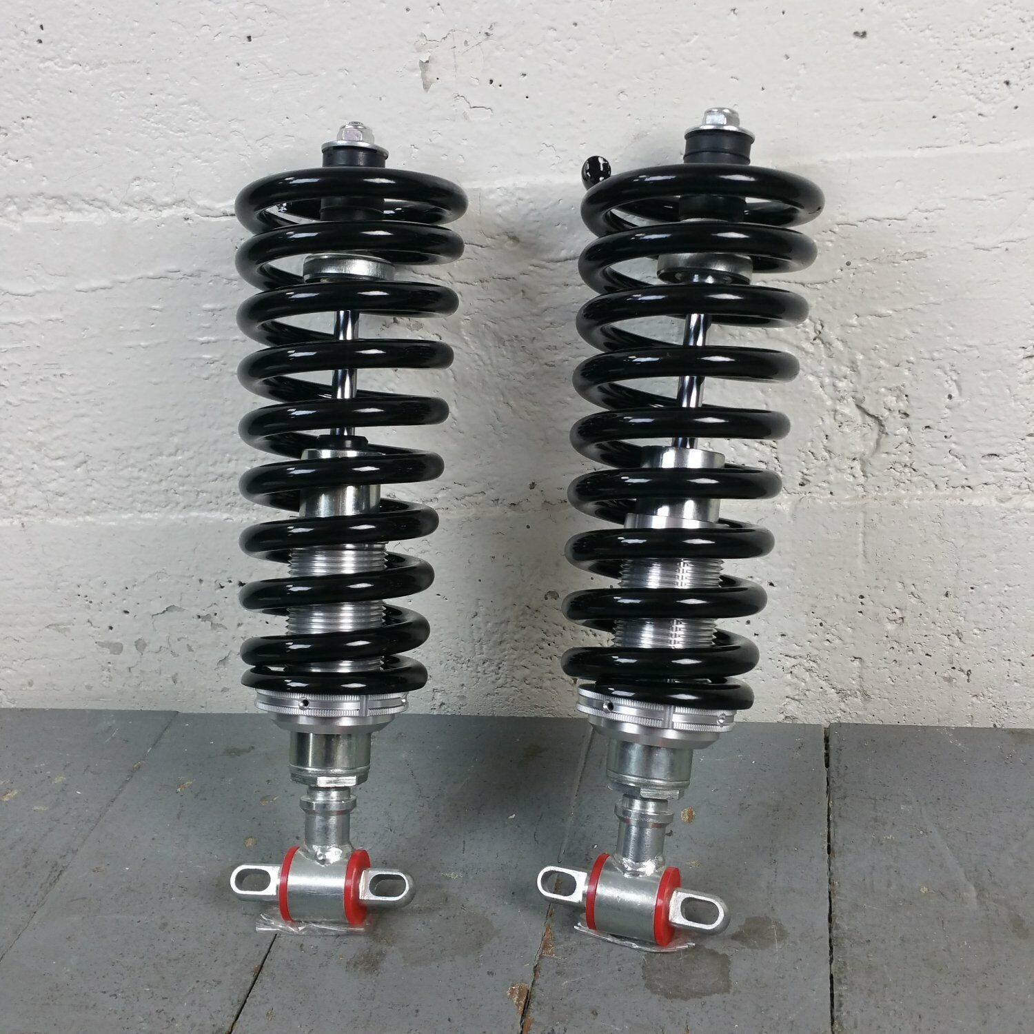 1958-70 Chevy Impala Bel Air SBC 500lb Front Coilover Shocks Fits Tubular A-Arms