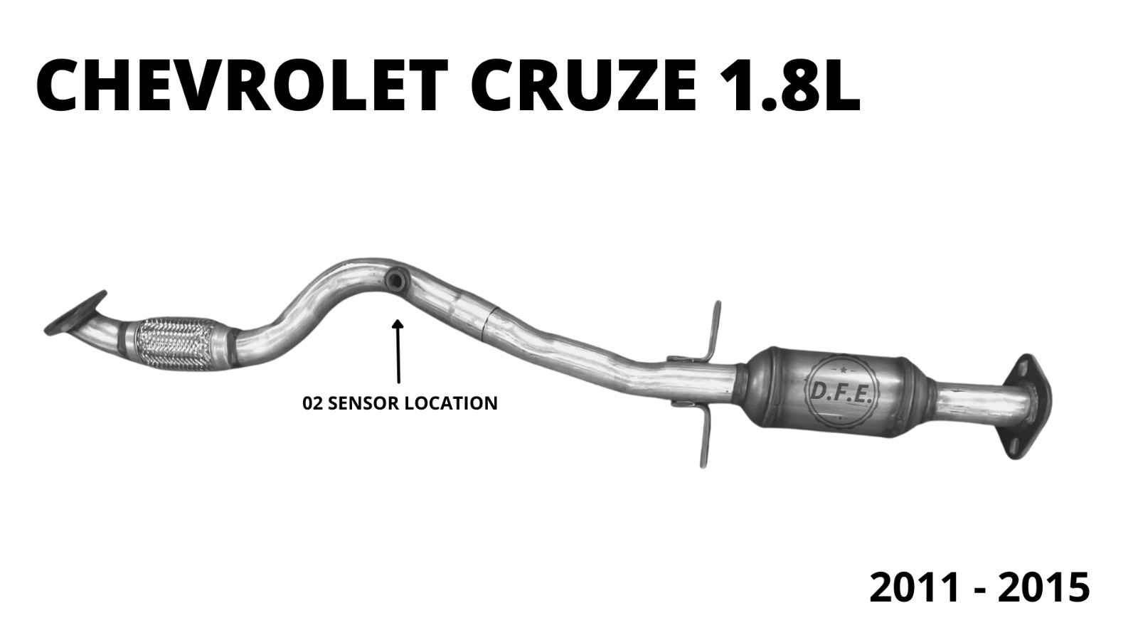 Catalytic Converter for 2011-2015 Chevrolet Cruze 1.8L
