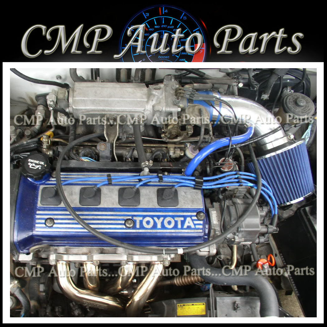 BLUE AIR INTAKE KIT FOR 1992-1999 TOYOTA PASEO 1.5L 4 CYCL ENGINE