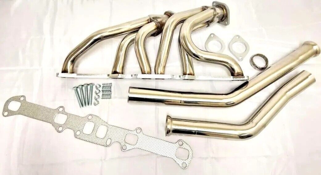 Ford Mercury 144 170 200 250 CID I6 Stainless Steel Header Exhaust Manifold