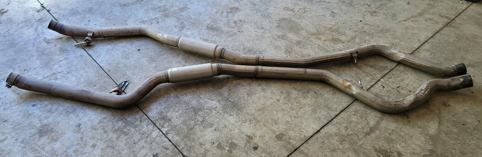 08-13 BMW E70 X5M Mid Section Stock Exhaust Muffler Midpipe